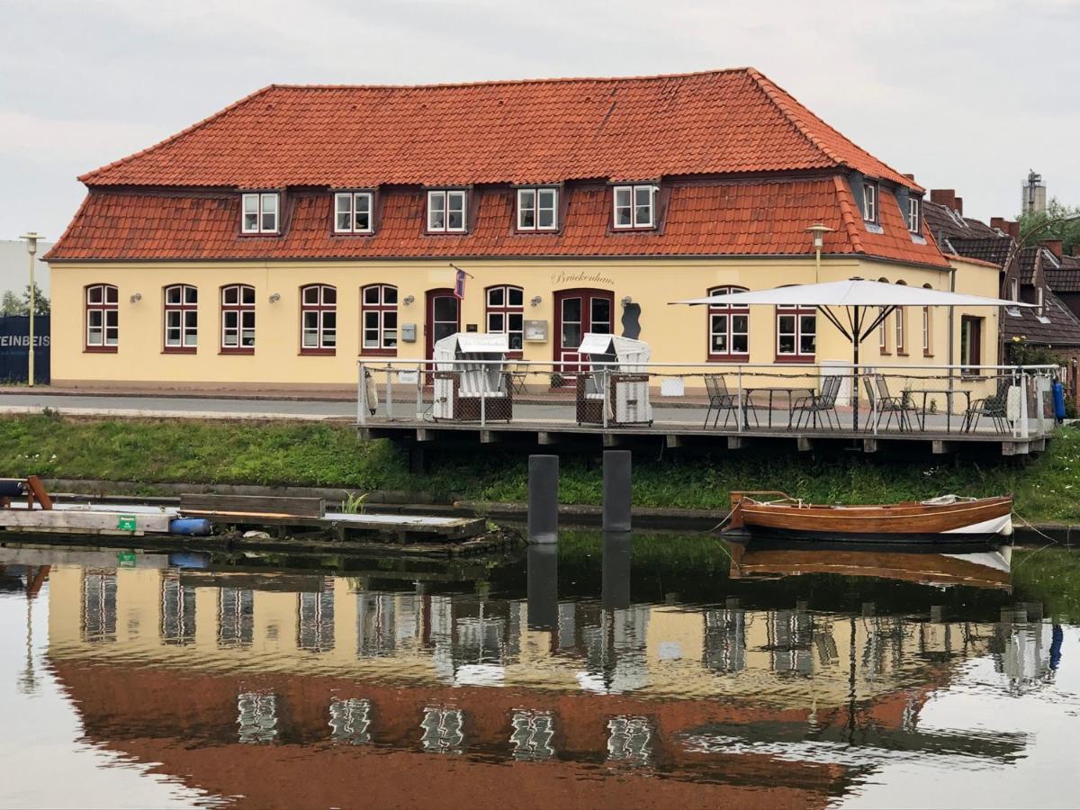 Hotel Das Brueckenhaus Glückstadt エクステリア 写真